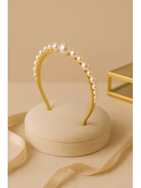 Brocéliande – Serre-tête de Mariée, Bijou de Tête et Couronne Élégante
