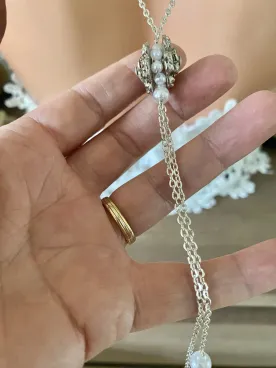 Collier de dos mariée Isaline