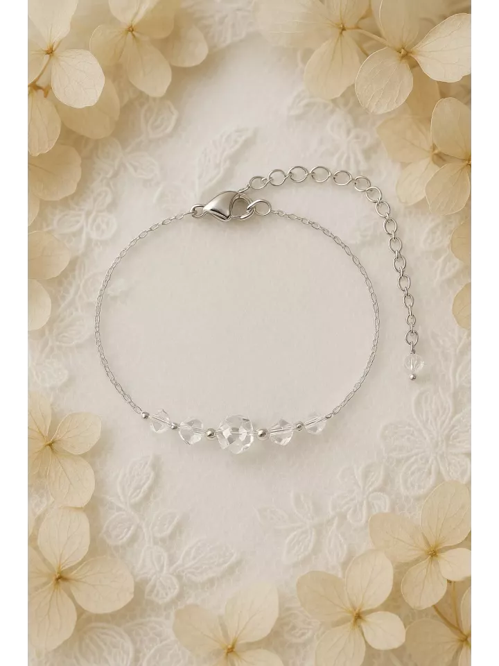 Sourcea – Bracelet de mariée élégant en perles Swarovski et acier inoxydable doré Sourcea – Bracelet de mariée élégant en perles Swarovski et acier inoxydable doré
