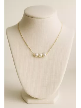 Yggdrasil– Collier de mariée ras de cou avec perle Swarovski, bijou fin et chic pour mariage