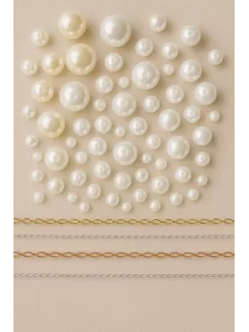 Tonlé Sap – Collier de dos mariage doré et perles nacrées, bijou délicat pour robe dos nu