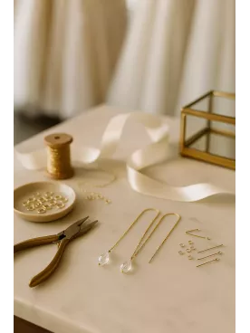 Collier de Dos Mariage Swarovski – Bijou Mariée Dos Nu Élégant, Gouttes de Cristal, Doré Argenté  – Zélina