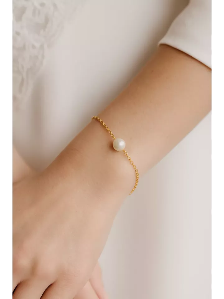 Pure – Bracelet de Mariée en Perles Nacrées Swarovski métal Doré ou Argenté ou gold rose Pure – Bracelet de Mariée en Perles Nacrées Swarovski métal Doré ou Argenté ou gold rose