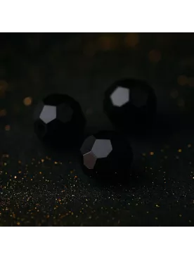 Favia – Collier de dos en acier inoxydable doré, cristal noir | Bijou créateur mariage, mariée, soirée ou cadeau témoin