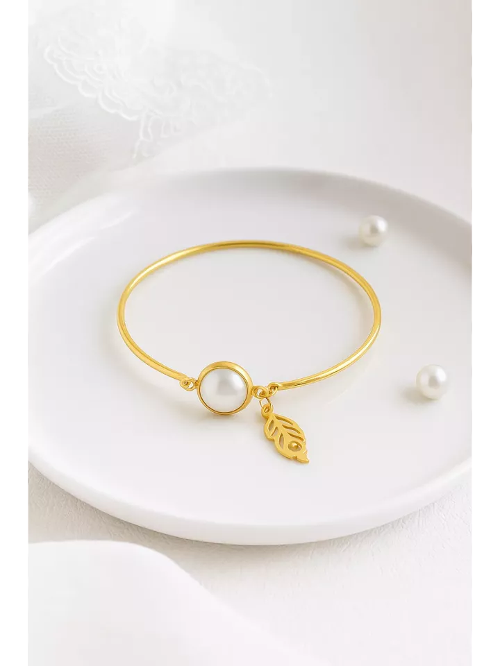 Blue Moon– Bracelet de mariée  – en perles nacrées de Swarovski