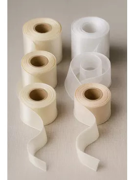 Vendôme – Bracelet de mariée  – Ruban-Satin -soie-Velours