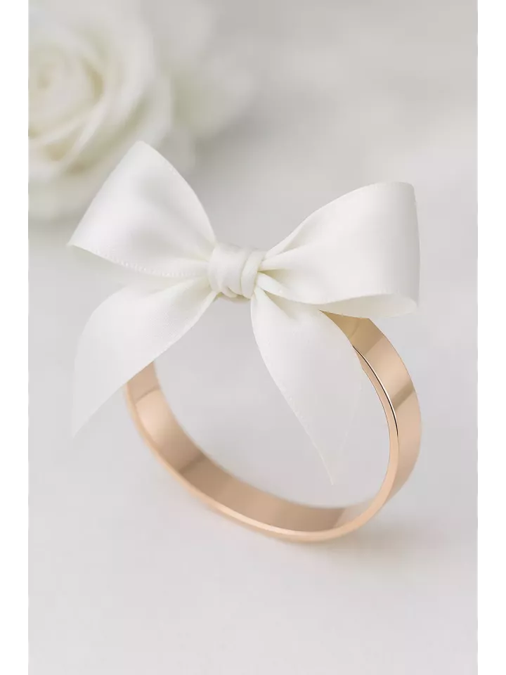 Vendôme – Bracelet de mariée  – Ruban-Satin -soie-Velours