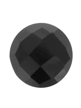 Bracelet Doré à l’Or Fin avec Cabochons Onyx Noir – Élégance Intemporelle