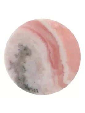 Bracelet Doré à l’Or Fin avec Cabochons en Rhodochrosite – Douceur et Harmonie