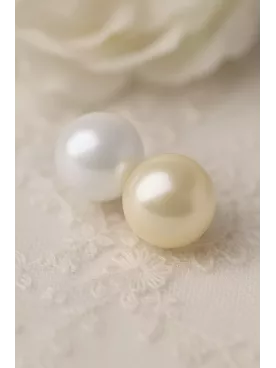 Ronsard-Bracelet Mariée Flexible en Argent 925 avec Perles Nacrées 10 mm – Blanc ou Ivoire, Élégance et Raffinement