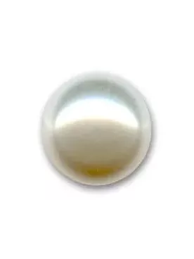 Elara - Barrette à cheveux 55 mm à décorer – Choisissez doré ou argenté avec cabochon nacré