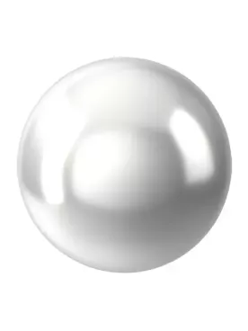 Elara - Barrette à cheveux 55 mm à décorer – Choisissez doré ou argenté avec cabochon nacré