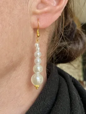 Boucles d'oreilles mariée Maëlle