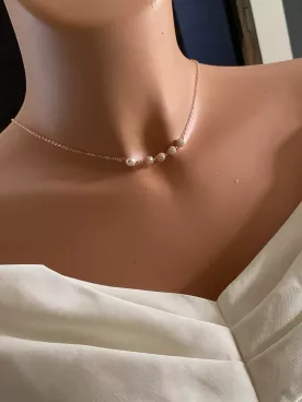 Trilogie – Collier de dos pour robe dos nu