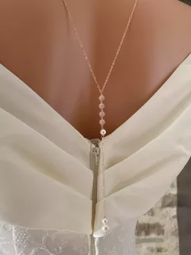 Trilogie – Collier de dos pour robe dos nu