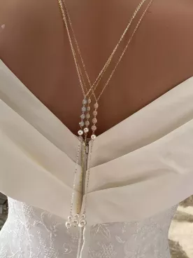 Trilogie – Collier de dos pour robe dos nu