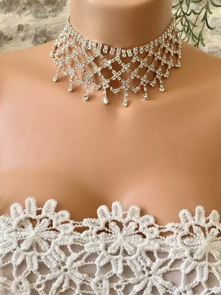 Collier mariée Romance