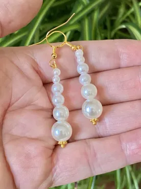 Boucles d'oreilles mariée Maëlle