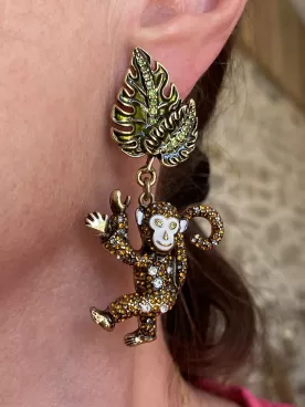 Boucles d'oreille Jungle Chic