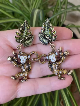 Boucles d'oreille Jungle Chic