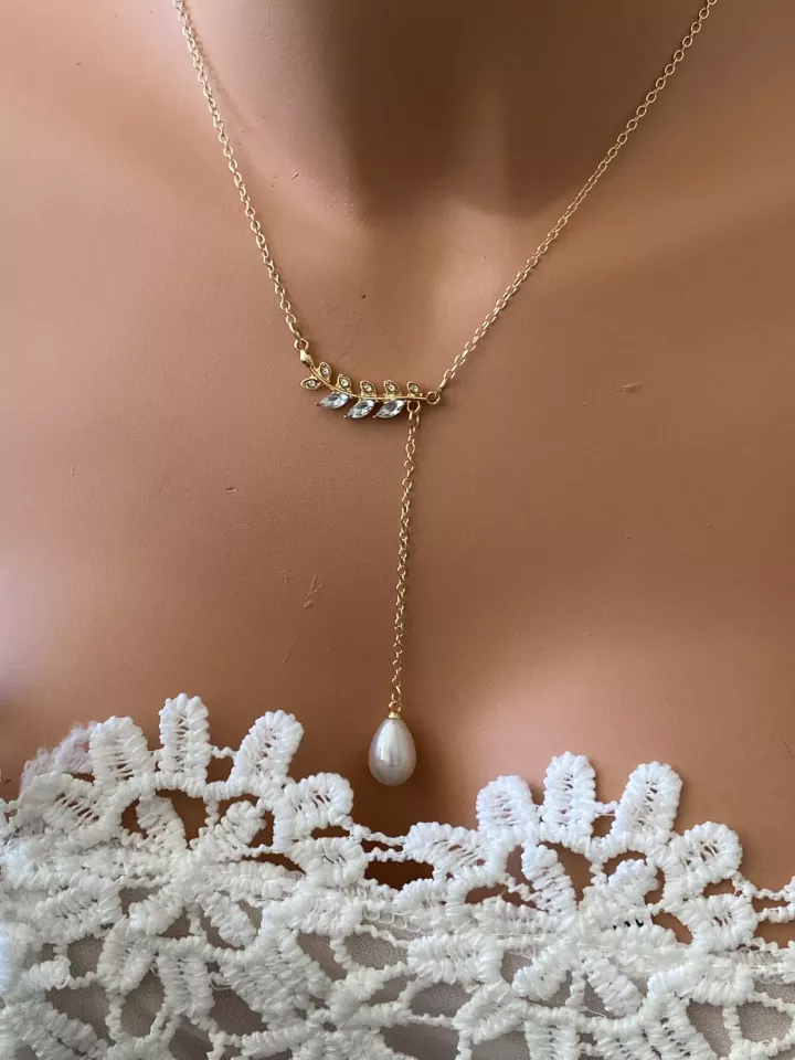 Collier Mariée Larmes d’Éclat
