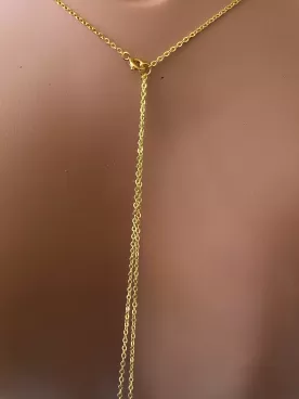 Collier de Dos Mariée Éveil d'Or