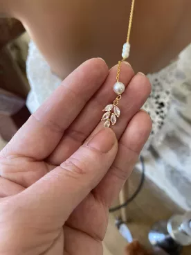 Pendentif de Dos  Mariée Élégance Secrète