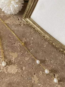 Collier de Dos Mariée pour Robe Dos Nu – Perles d’Eau