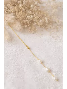 Collier de Dos Mariée pour Robe Dos Nu – Perles d’Eau