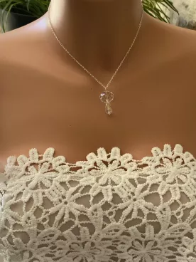 Collier Mariée Cristal d’Élégance