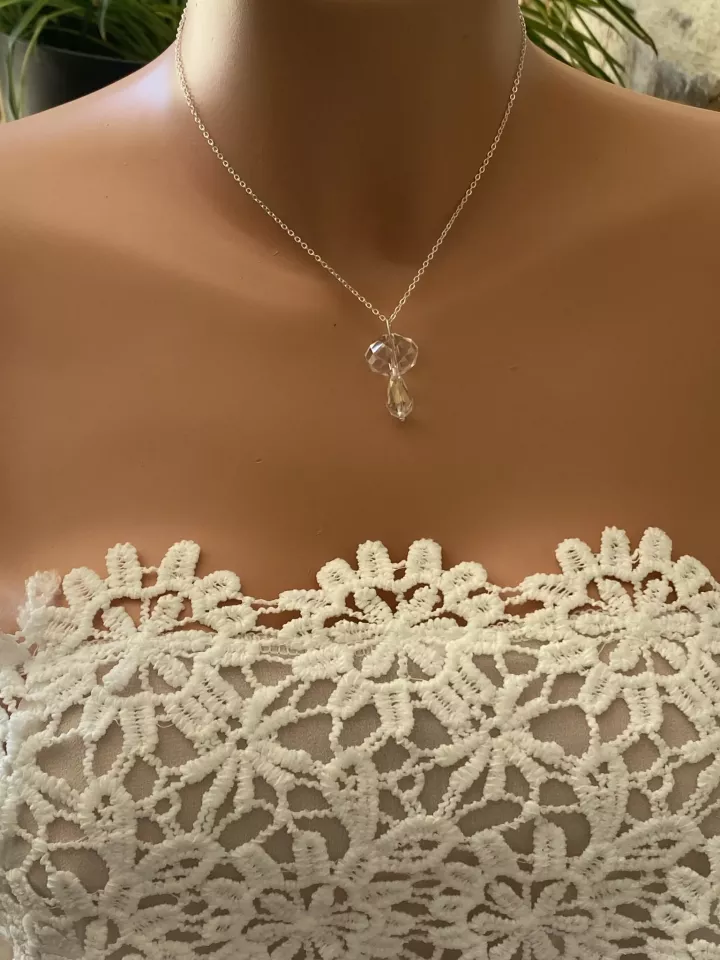 Collier Mariée Cristal d’Élégance
