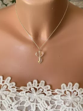 Collier Mariée Cristal d’Élégance