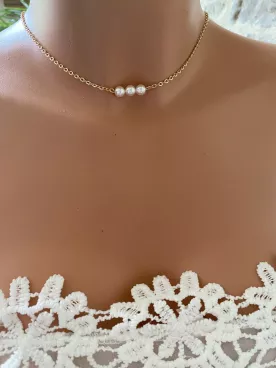 Collier de Dos Mariée Jardin Secret