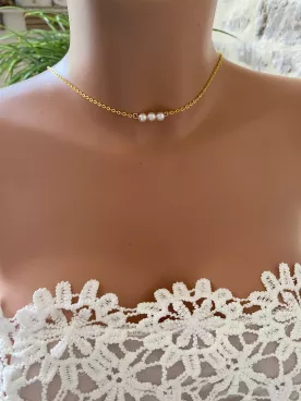Collier de Dos Mariée Élégance Végétale