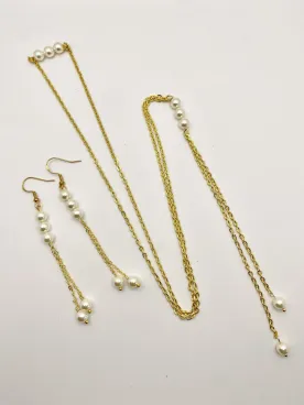 Collier de dos mariée Lysandre