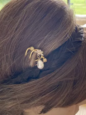 Peigne de Mariée Fleur de Grâce