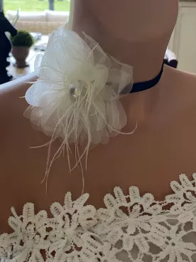 Collier  Mariée Nuage Bohème