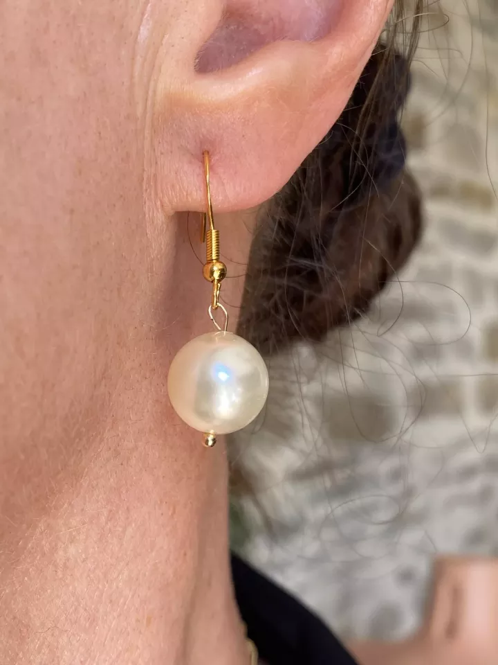 Boucles d’Oreilles Mariée Pureté Lumineuse