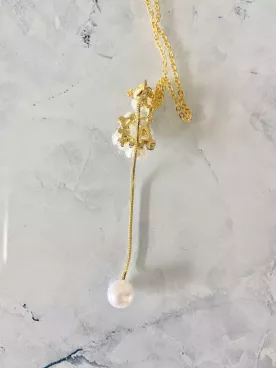 Collier de Mariée Bouquet de Lumière