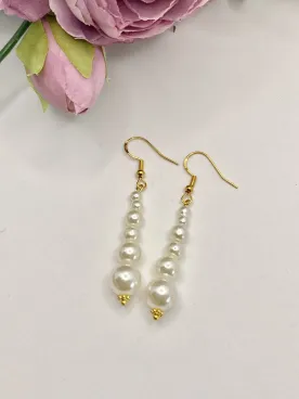 Boucles d'oreilles mariée Maëlle