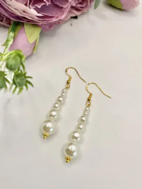 Boucles d'oreilles mariée Maëlle