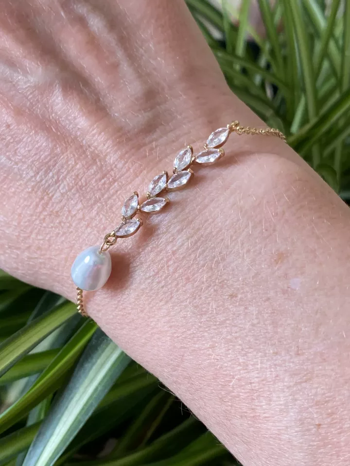 Bracelet mariée  Isalyne