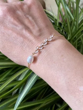 Bracelet mariée  Isalyne