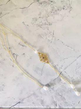 Collier de dos mariée  Clarté d’Amour