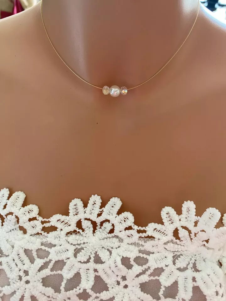 Collier mariée Éclat d'Or