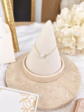 Coffret Cadeau Personnalisé – Bracelet Perle d’Eau Douce  ou Dark Grey Irisée | Gold Filled ou Argent 925