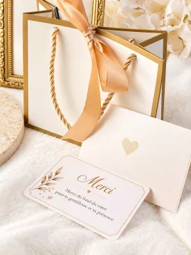 Coffret Héritage – Accessoires de mariée avec gants en tulle à pois, peigne à cheveux doré et pochette cadeau