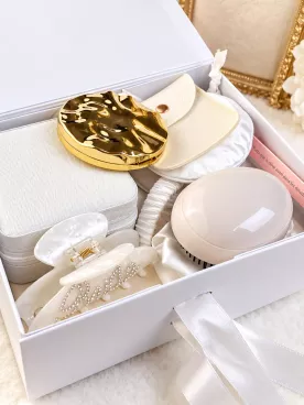 Box Grand Jour – Coffret Cadeau Mariée Complet avec Accessoires Beauté, Kit de Survie et Cadeau Surprise