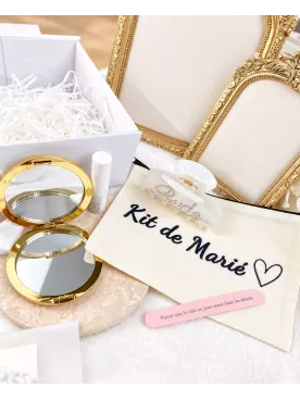 Box Grand Jour – Coffret Cadeau Mariée Complet avec Accessoires Beauté, Kit de Survie et Cadeau Surprise