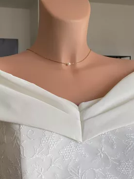 Parure Mariée Rose Gold – Collier de Dos Élégant, Bracelet et Boucles d’Oreilles | Bijoux de Mariage Raffinés Robe Dos Nu